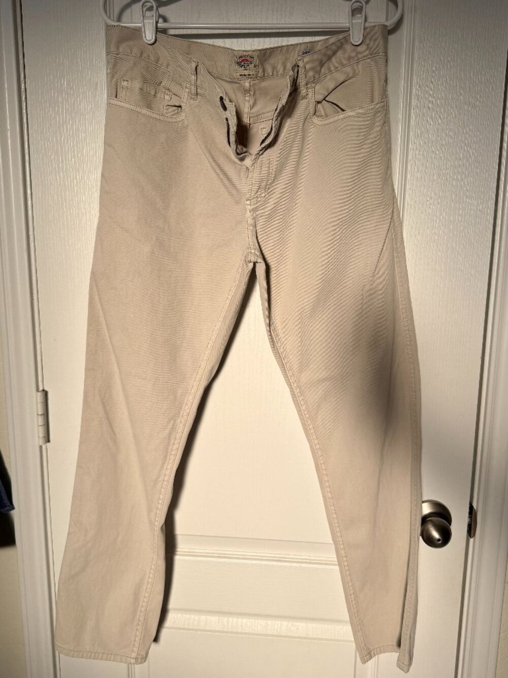 Faherty Comfort Twill 5-Pocket Pant 2.0 Khaki 32x29